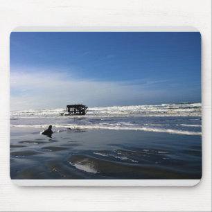 Alfombrilla De Ratón Peter Iredale Shipwreck, costa de Oregón