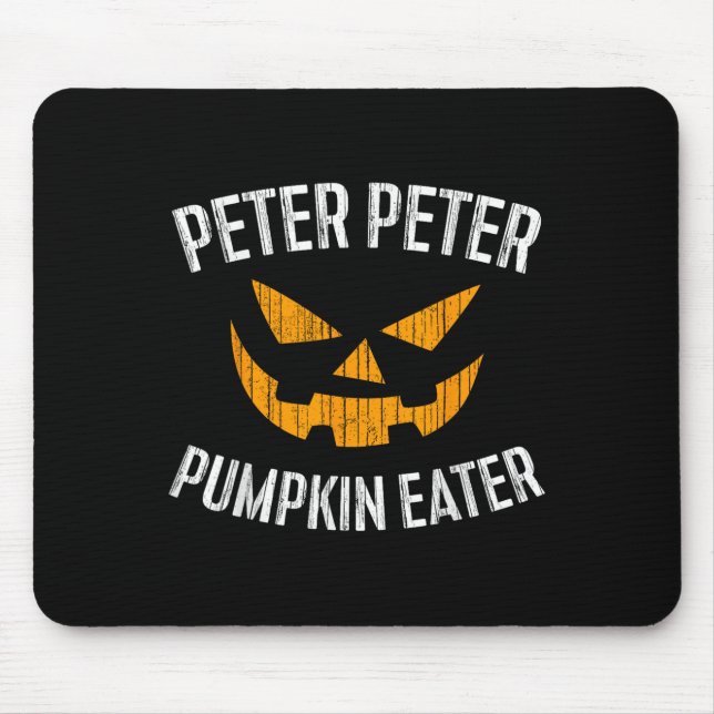 Alfombrilla De Ratón Peter Peter Pumpkin come la camiseta de disfraces  (Frente)