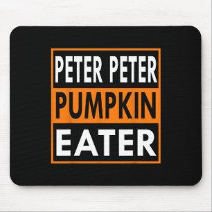 Alfombrilla De Ratón Peter Pumpkin Cóstume de comer para parejas - Coin