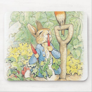 Alfombrilla De Ratón Peter Rabbit En El Jardín - Beatrix Potter
