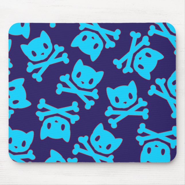 Alfombrilla De Ratón Petsami Mousepad azul perezoso (Frente)