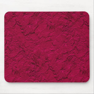 Alfombrilla De Ratón Petunias esculpidas, Magenta Mousepad