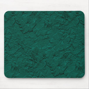 Alfombrilla De Ratón Petunias esculpidas, Mousepad Verde Jade