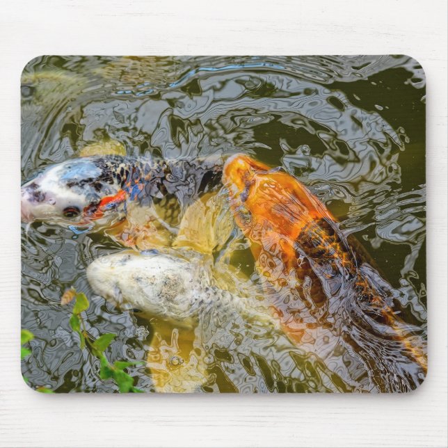 Alfombrilla De Ratón pez koi (Frente)