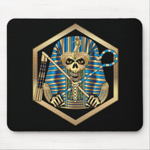 Alfombrilla De Ratón Pharaoh Skull Egipcio