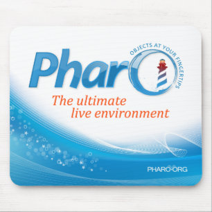 Alfombrilla De Ratón Pharo Mousepad "onda azul "