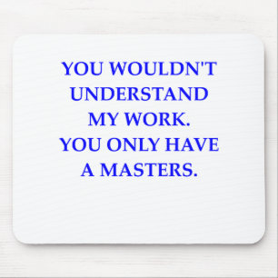 Alfombrilla De Ratón phd