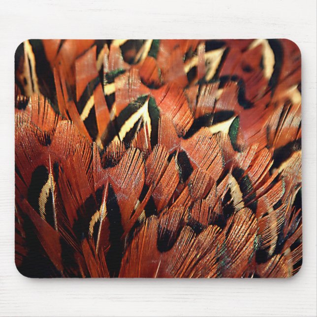 Alfombrilla De Ratón Pheasant Feathers (Frente)
