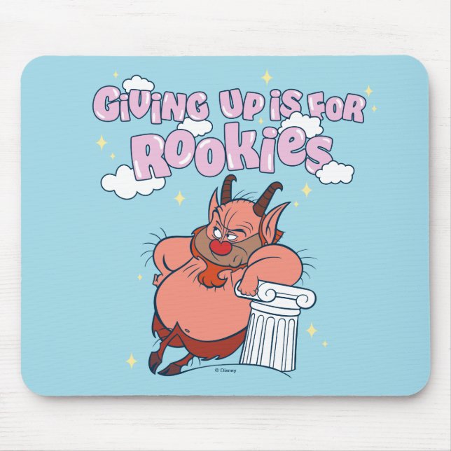 Alfombrilla De Ratón Phil - Giving Up is for Rookies Mouse Pad (Frente)