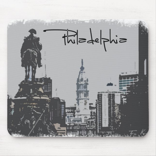 Alfombrilla De Ratón Philadelphia Mousepad (Frente)