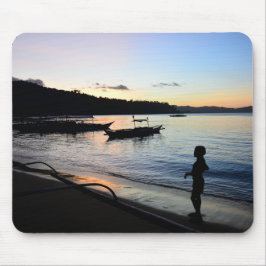 Alfombrilla De Ratón Philippines Beach Sunset