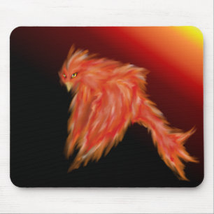 Alfombrilla De Ratón Phoenix Firebird Mousepad