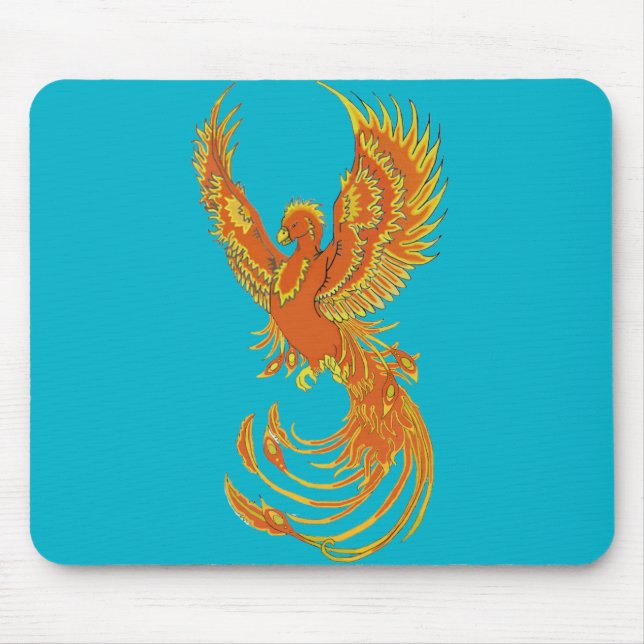 Alfombrilla De Ratón Phoenix Rising Mousepad (Frente)