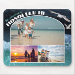 Alfombrilla De Ratón Photo Collage | ANY Beach Destination Vacation<br><div class="desc">Create a fun keepsake reminder of that long-awaited vacation or family reunion on this stunning vibrantly printed mousepad that you can enjoy viewing every single day. Add three of your own favorite photos and the text to any beachy destination to capture the moments forever in a fun image-collage mouse pad...</div>