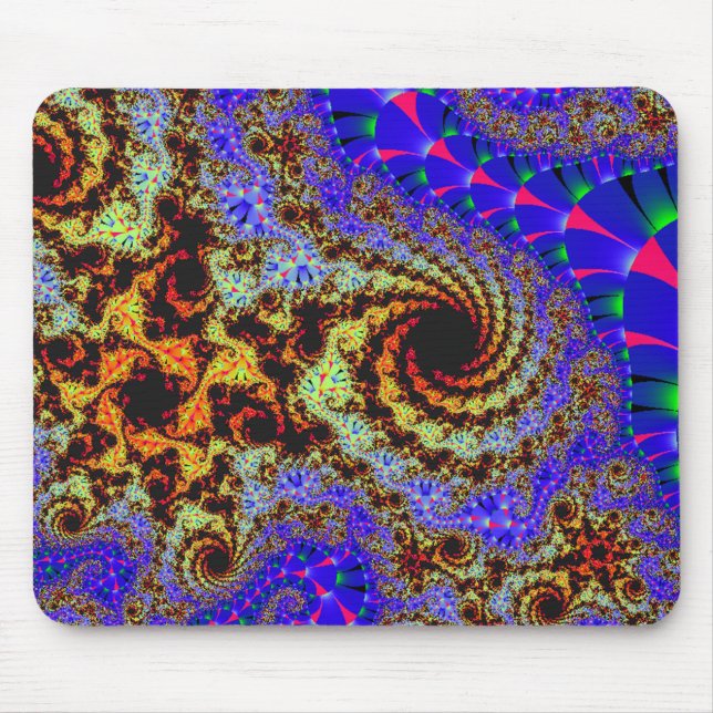 Alfombrilla De Ratón "Physchedelic soña" la impresión Mousepad del arte (Frente)