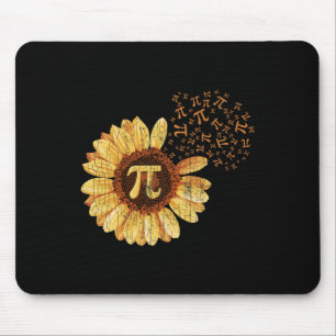 Alfombrilla De Ratón Pi Apparel Día De Pi Traje De Girasol Math Gracios