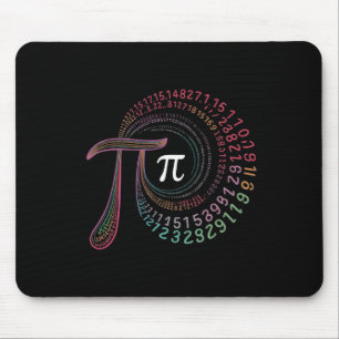Alfombrilla De Ratón Pi Day 3.14159 Símbolo Pi Ciencia Y Maestra