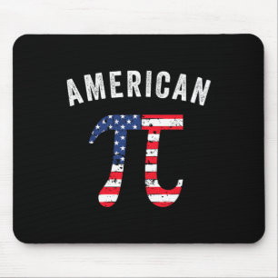 Alfombrilla De Ratón Pi Day Bandera Americana matemática patriótica Ner