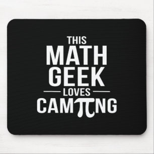 Alfombrilla De Ratón Pi Day Camping Tee Math Geek Teacher Math Club Cam