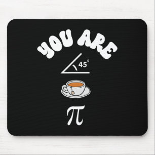 Alfombrilla De Ratón Pi Day Funny Math Teacher Agudo Tea Pie Funny Pi D