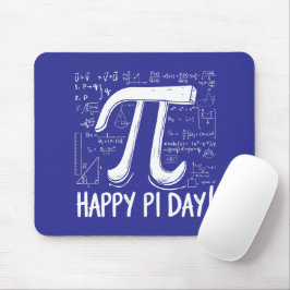 Alfombrilla De Ratón Pi Day Happy Mouse Pad - Diseño matemático