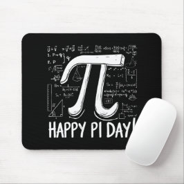 Alfombrilla De Ratón Pi Day Happy Mouse Pad - Diseño matemático