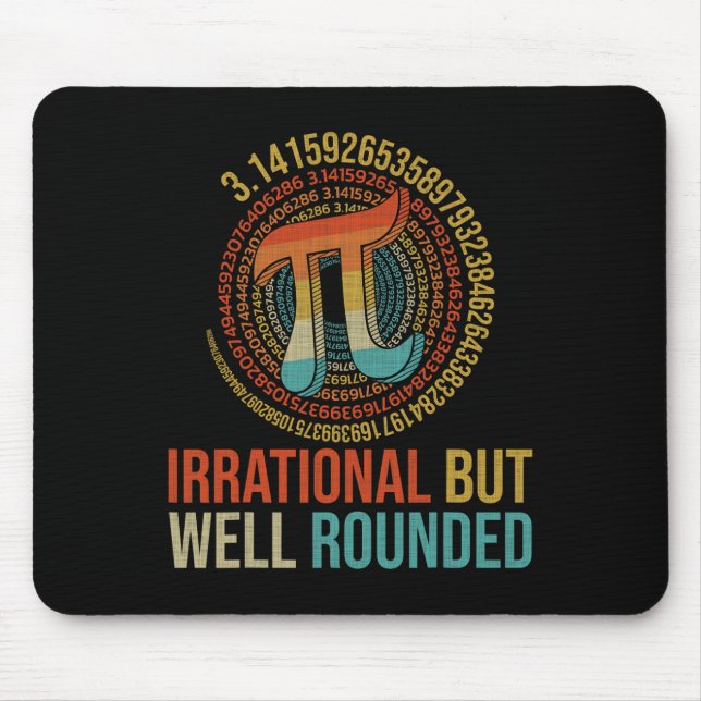Alfombrilla De Ratón Pi Day Math Lover (Frente)
