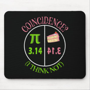 Alfombrilla De Ratón Pi Day Math Lover 3.14 Pie Coincidencia Creo Que N