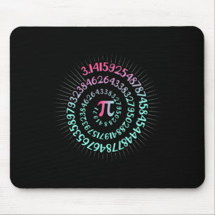 Alfombrilla De Ratón Pi Day Math Nerd Geek 3.1415 Número Irracional Pi