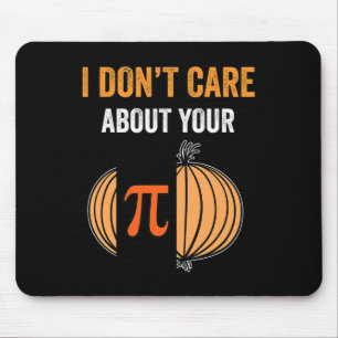 Alfombrilla De Ratón Pi Day Shirt Pi Symbol Onion Funny Math Teacher Pi
