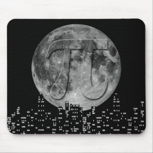 Alfombrilla De Ratón Pi De Luna En El Cielo