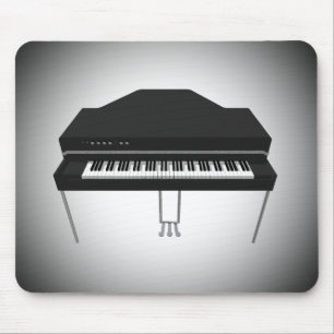 Alfombrilla De Ratón Piano de cola eléctrico: modelo 3D: Mousepad
