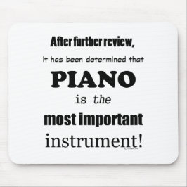 Alfombrilla De Ratón Piano Instrumento más importante
