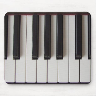Alfombrilla De Ratón Piano Keys Ivory y Ebony