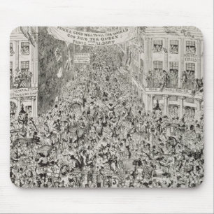 Alfombrilla De Ratón Piccadilly durante la gran exposición, 1851