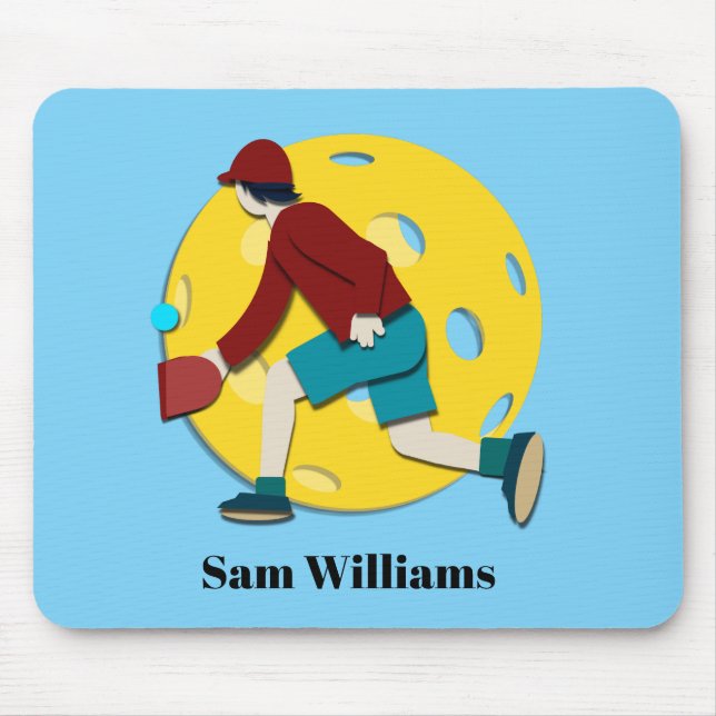 Alfombrilla De Ratón Pickle Ball (Frente)