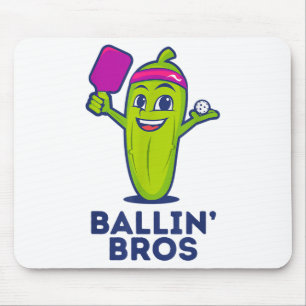 Alfombrilla De Ratón Pickle Ballin’ Bros - Regalos Amigos, Hermanos O