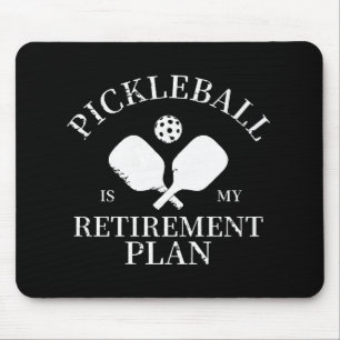 Alfombrilla De Ratón pickleball es mi plan de jubilación