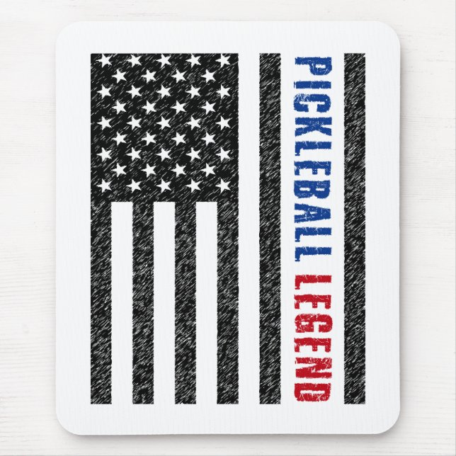 Alfombrilla De Ratón Pickleball Legend USA (Frente)