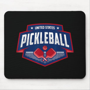 Alfombrilla De Ratón Pickleball Support Team Pickleball Player USA