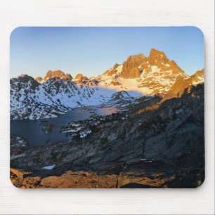 Alfombrilla De Ratón Pico de Banner Sunrise Garnet Lake - John Muir Tra