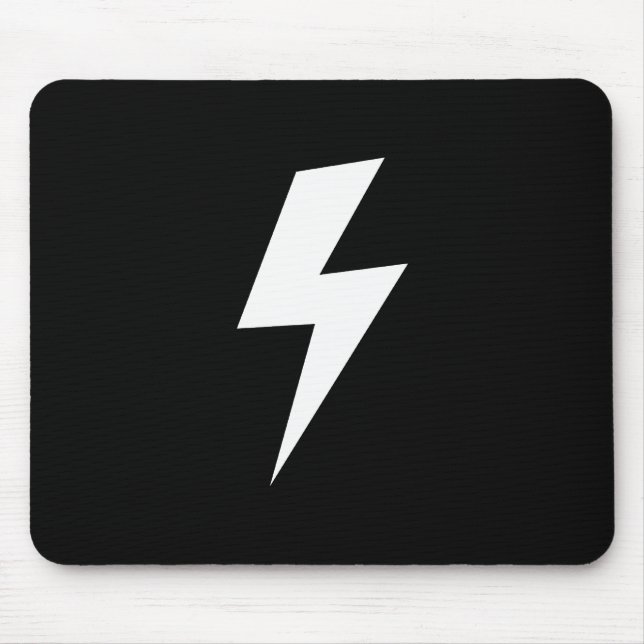 Alfombrilla De Ratón Pictograma de alto voltaje Mousepad (Frente)