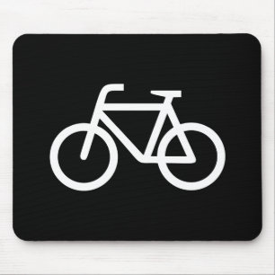 Alfombrilla De Ratón Pictograma Mousepad de la bicicleta