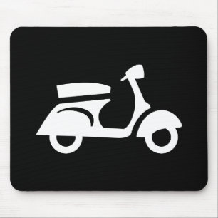 Alfombrilla De Ratón Pictograma Mousepad de la vespa
