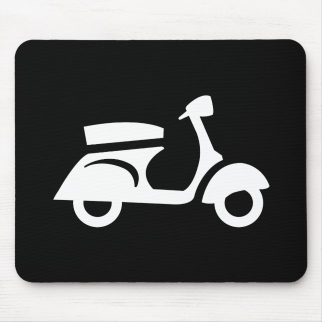 Alfombrilla De Ratón Pictograma Mousepad de la vespa (Frente)