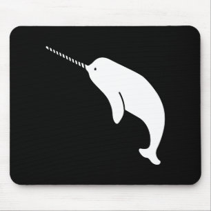 Alfombrilla De Ratón Pictograma Mousepad de Narwhal