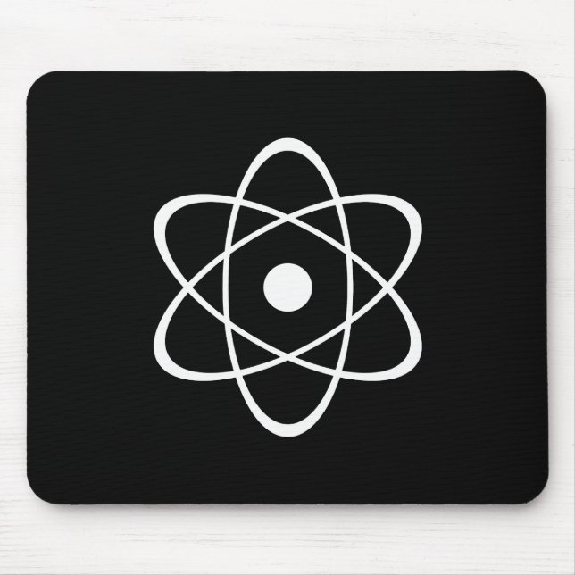 Alfombrilla De Ratón Pictograma nuclear Mousepad (Frente)