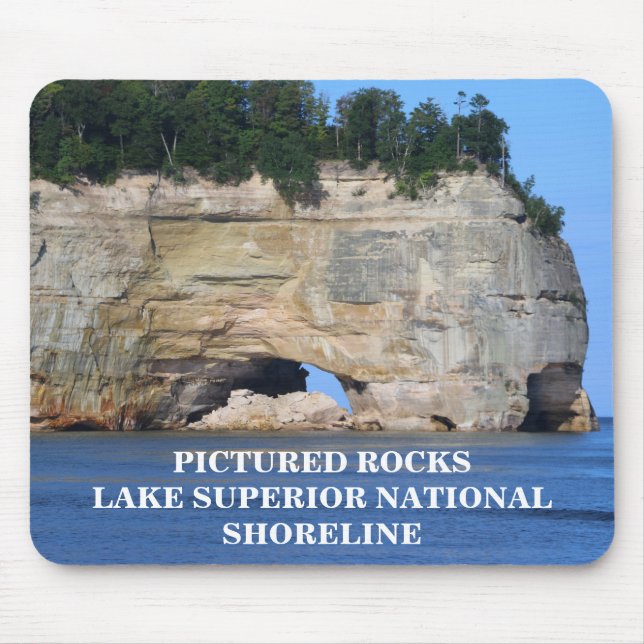 Alfombrilla De Ratón Pictured Rocks (Frente)