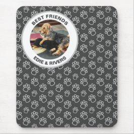 Alfombrilla De Ratón Pie de perro tierno Imprime Mousepad