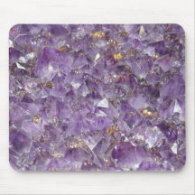 Piedra de gema de cristal de amatilo púrpura